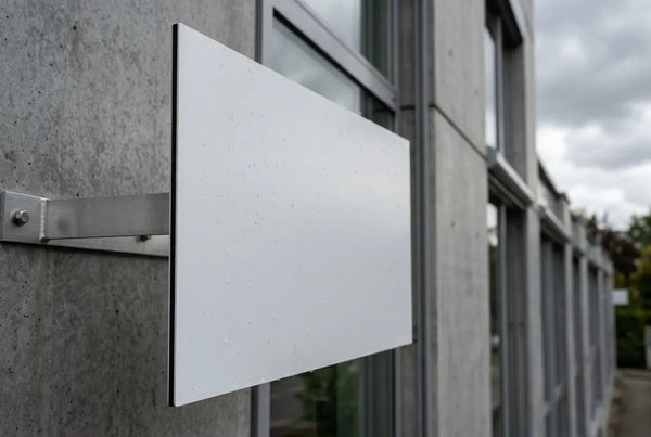Dibond résistant aux intempéries : plaque composite aluminium durable