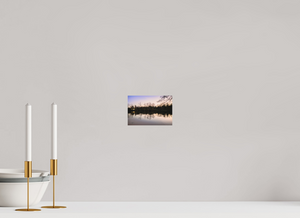 15 x 10 cm, Mate Au Bord du Calme - Aluminium