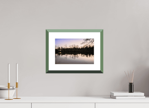 Au Bord du Calme - Fuji Crystal avec cadre - ESPOIR PHOTOS