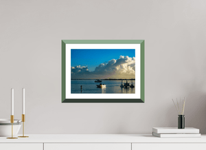 Avant la Nuit - Fuji Crystal avec cadre - ESPOIR PHOTOS