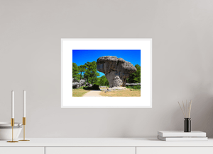 Courbe des Âges - Fuji Crystal avec cadre - ESPOIR PHOTOS