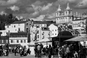 Le Cœur du Village - Fine Art avec texture - ESPOIR PHOTOS