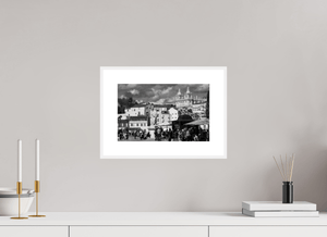 Le Cœur du Village - Fuji Crystal avec cadre - ESPOIR PHOTOS