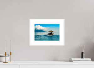 Le Souffle des Îles - Fuji Crystal avec cadre - ESPOIR PHOTOS