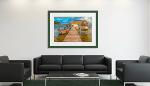 L'Écho du Ponton - Fine Art sans texture - ESPOIR PHOTOS