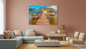 L'Écho du Ponton - Toile - ESPOIR PHOTOS