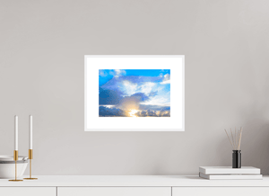 L’Éclat du Haut - Fuji Crystal avec cadre - ESPOIR PHOTOS