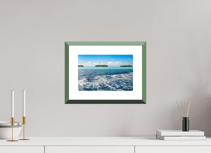 Les Îles Dispersées - Fuji Crystal avec cadre - ESPOIR PHOTOS