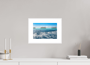 Les Îles Dispersées - Fuji Crystal avec cadre - ESPOIR PHOTOS