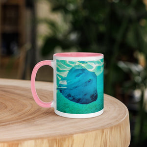 Mug à Intérieur Coloré - Étreinte aquatique - ESPOIR PHOTOS