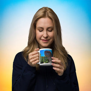 Mug Blanc Brillant - Éveil nature - ESPOIR PHOTOS