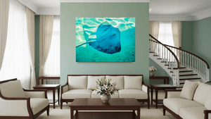 Murmure Bleu - Bois - ESPOIR PHOTOS