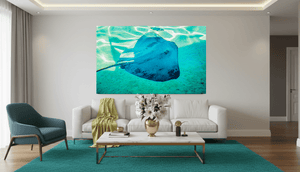 Murmure Bleu - Plexiglas - ESPOIR PHOTOS