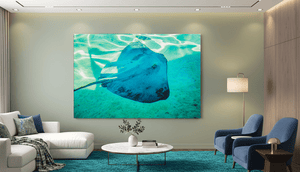 Murmure Bleu - Toile - ESPOIR PHOTOS