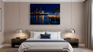 Nocturne Portuaire - Aluminium - ESPOIR PHOTOS