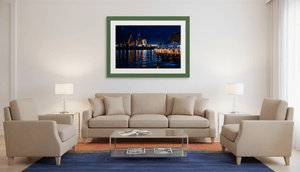 Nocturne Portuaire - Fine Art sans texture - ESPOIR PHOTOS