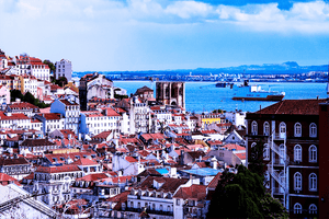 Orange et Eau Vive - Fine Art avec texture - ESPOIR PHOTOS