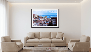 Orange et Eau Vive - Fine Art sans texture - ESPOIR PHOTOS