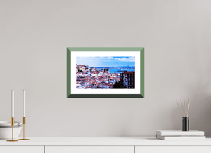 Orange et Eau Vive - Fuji Crystal avec cadre - ESPOIR PHOTOS