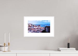 Orange et Eau Vive - Fuji Crystal avec cadre - ESPOIR PHOTOS