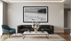 Plage Intemporelle - Fine Art avec texture - ESPOIR PHOTOS