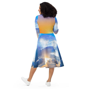 Robe manches longues - Aube du Courage - ESPOIR PHOTOS