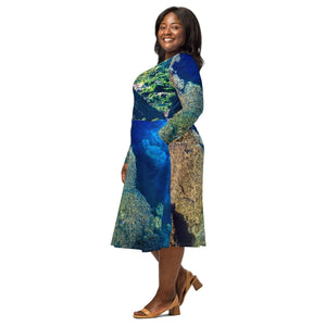 Robe manches longues - Corail Nova - ESPOIR PHOTOS