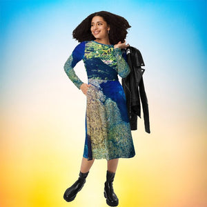 Robe manches longues - Corail Nova - ESPOIR PHOTOS