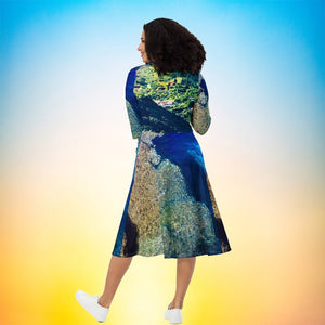 Robe manches longues - Corail Nova - ESPOIR PHOTOS