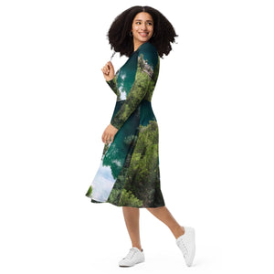 Robe manches longues - Reflets d’Oasis - ESPOIR PHOTOS