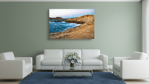 Rochers dorés - Aluminium - ESPOIR PHOTOS