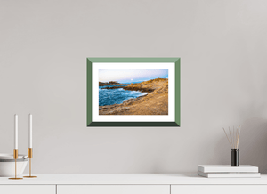 Rochers dorés - Fuji Crystal avec cadre - ESPOIR PHOTOS