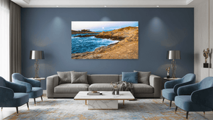 Rochers dorés - Plexiglas - ESPOIR PHOTOS