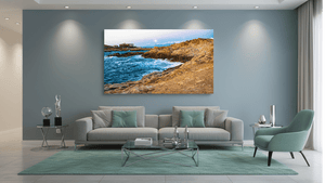 Rochers dorés - Plexiglas - ESPOIR PHOTOS