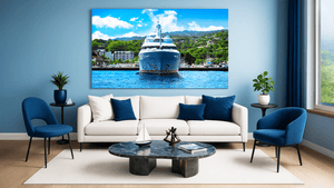 Silhouette sur le Quai - Aluminium - ESPOIR PHOTOS