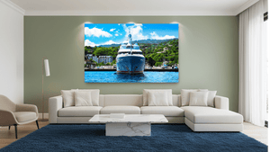 Silhouette sur le Quai - Plexiglas - ESPOIR PHOTOS