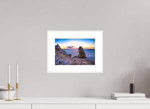 Soupir Doré - Fuji Crystal avec cadre - ESPOIR PHOTOS