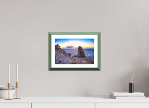 Soupir Doré - Fuji Crystal avec cadre - ESPOIR PHOTOS