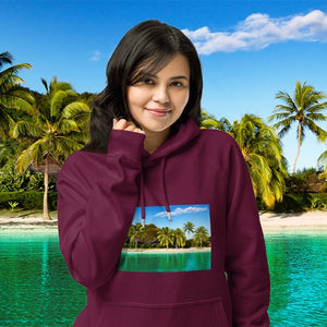 Sweat à capuche écologique unisexe - Éden Cristallin - ESPOIR PHOTOS