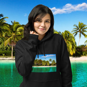 Sweat à capuche écologique unisexe - Éden Cristallin - ESPOIR PHOTOS