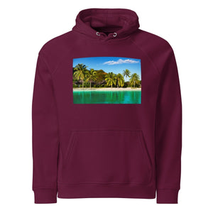 Sweat à capuche écologique unisexe - Éden Cristallin - ESPOIR PHOTOS