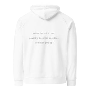 Sweat à capuche écologique unisexe - Vagues d’Évasion - ESPOIR PHOTOS