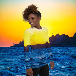 T-shirt de Compression - Coucher bleu - ESPOIR PHOTOS