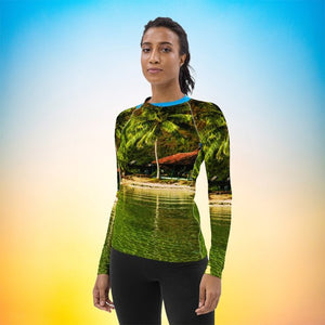 T-shirt de Compression pour Femme - Sourires marin - ESPOIR PHOTOS