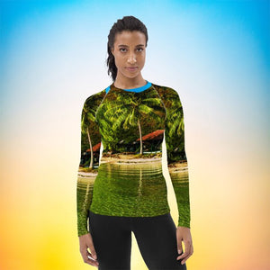 T-shirt de Compression pour Femme - Sourires marin - ESPOIR PHOTOS