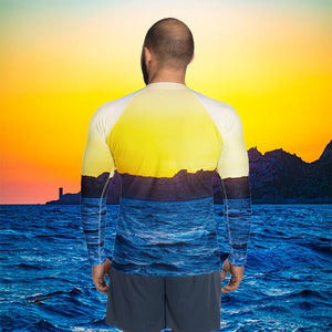 T-shirt de Compression pour Homme - Lumière océan - ESPOIR PHOTOS