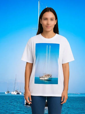 T-shirts Stella Blaster unisexe - Bio - Cap sérénité - ESPOIR PHOTOS