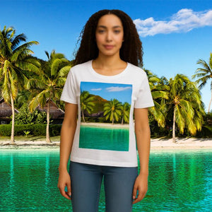 T-shirts Stella Serena - Femme - Bio - Écrin Tropical - ESPOIR PHOTOS