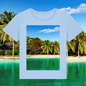 T-shirts Stella Serena - Femme - Bio - Écrin Tropical - ESPOIR PHOTOS
