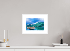 Vers l’Île Verte - Fuji Crystal avec cadre - ESPOIR PHOTOS